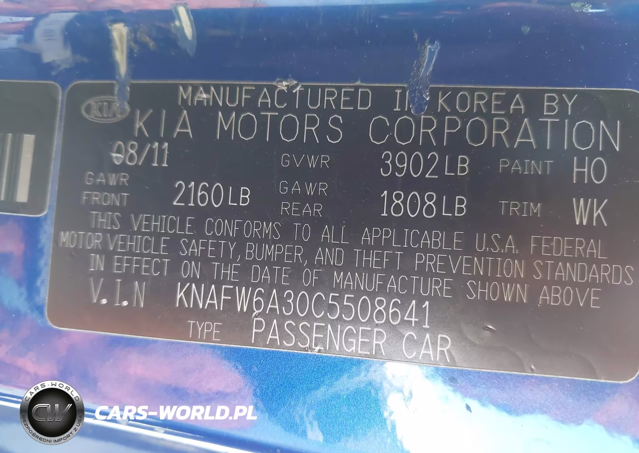 2012 Kia Forte Koup Sx VIN:KNAFW6A30C5508641 - 9