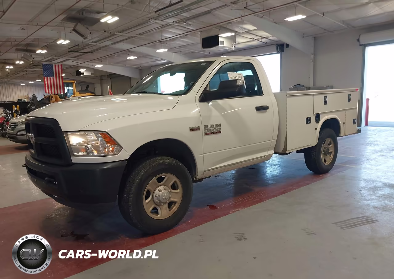 2017 Ram 3500 Tradesman 4X4 8' Box VIN:3C7WR3AJ4HG785450 - 2