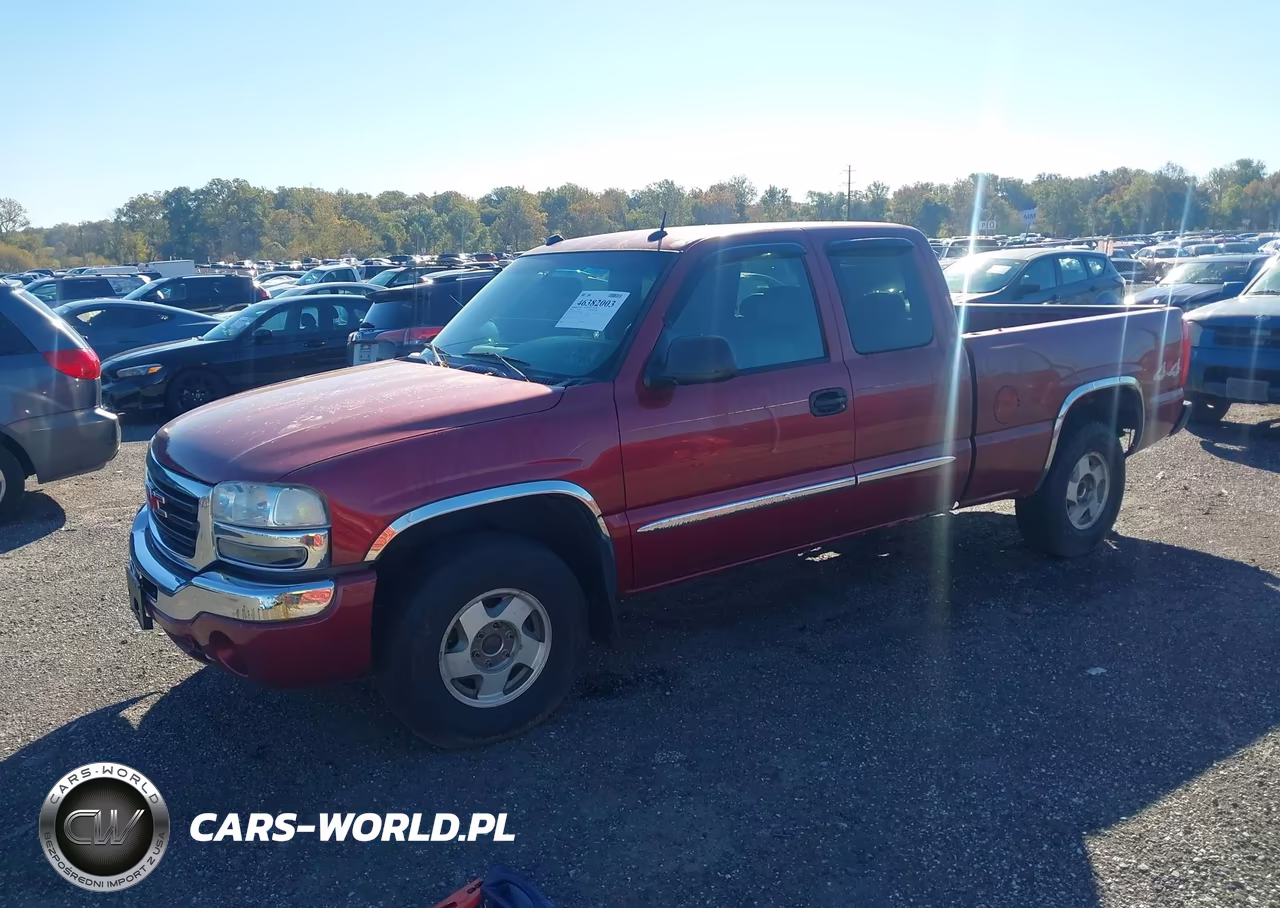2004 GMC Sierra 1500 Slt VIN:2GTEK19TX41240301 - 2