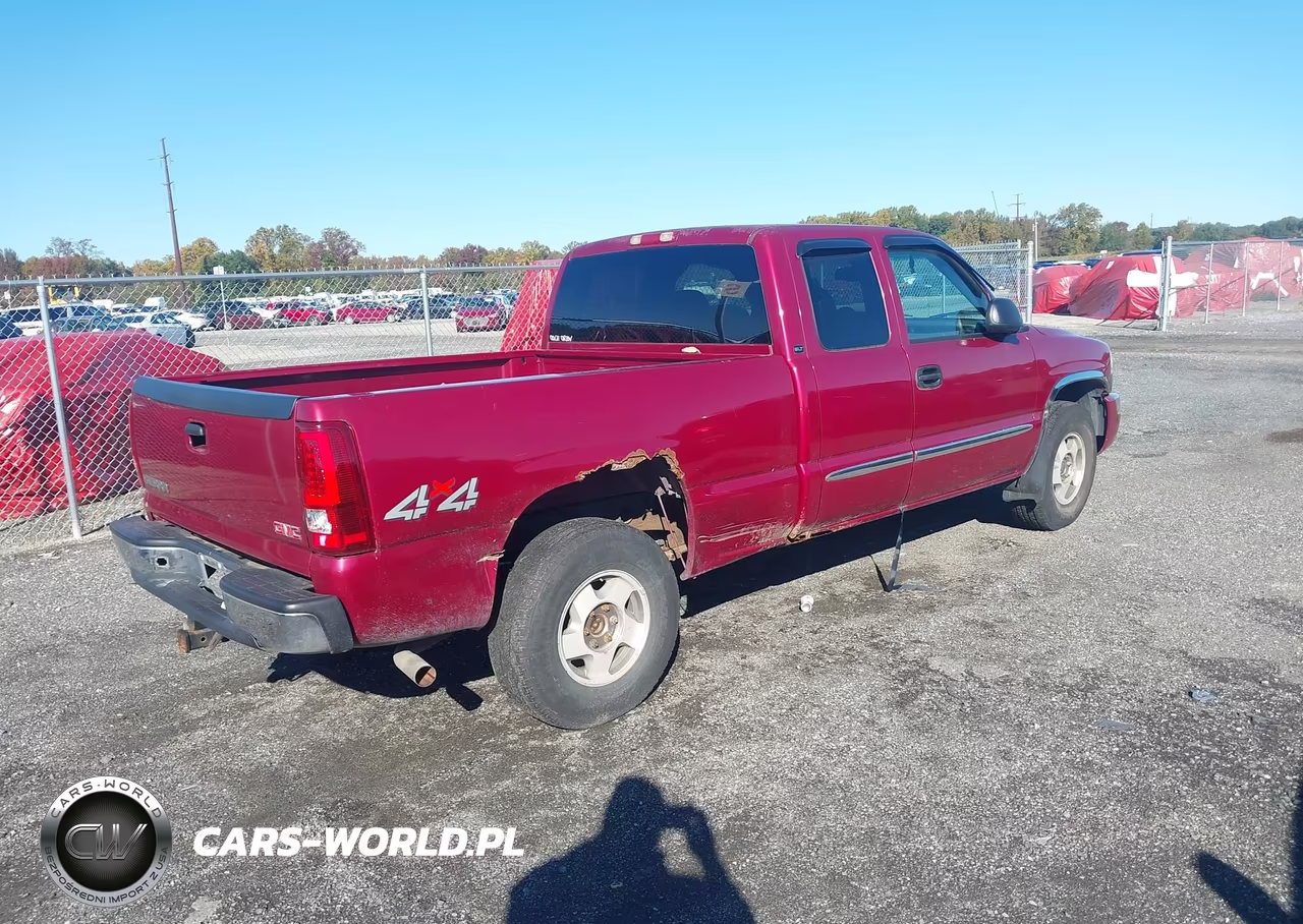 2004 GMC Sierra 1500 Slt VIN:2GTEK19TX41240301 - 4