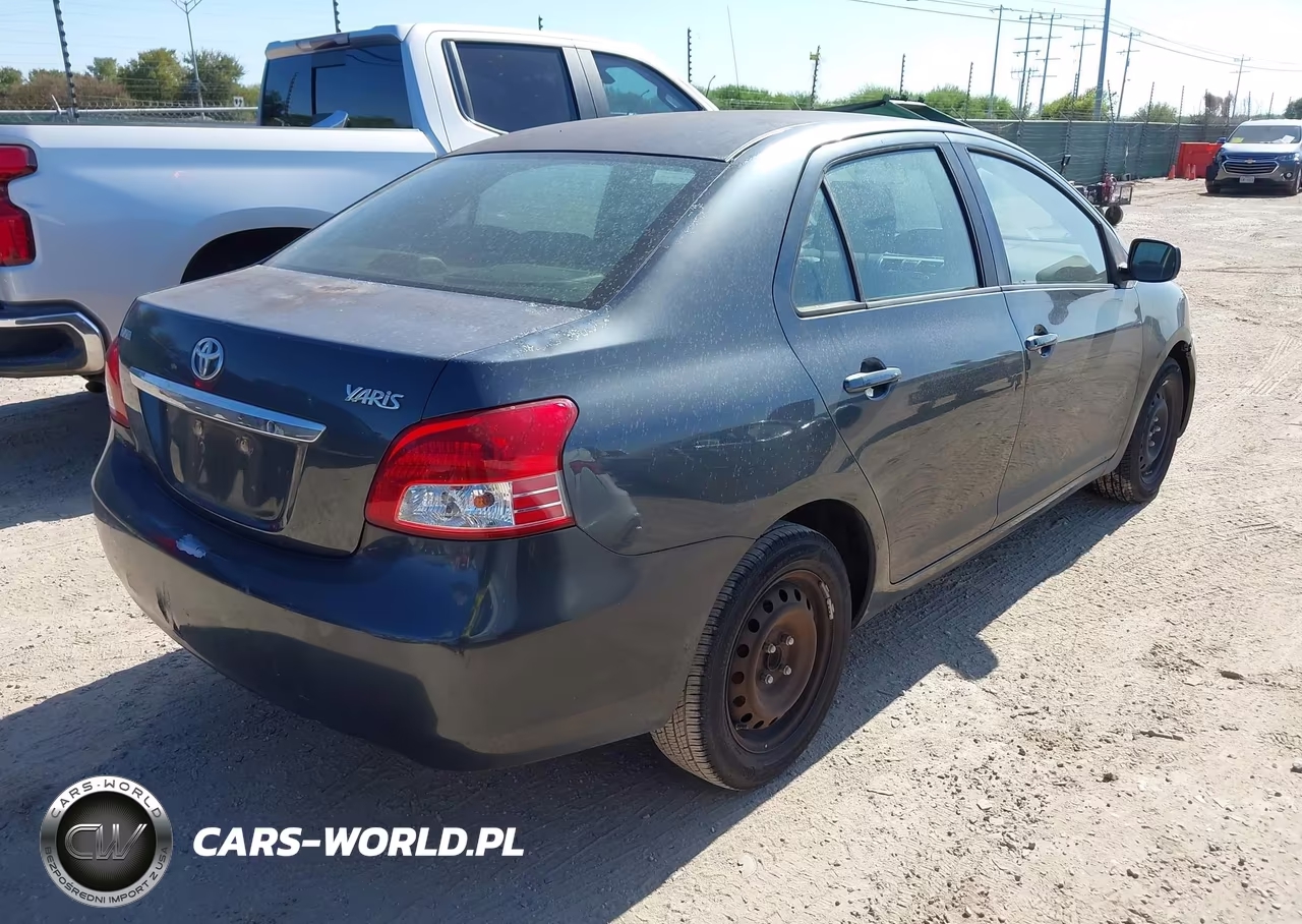 2010 Toyota Yaris VIN:JTDBT4K36A1372548 - 4