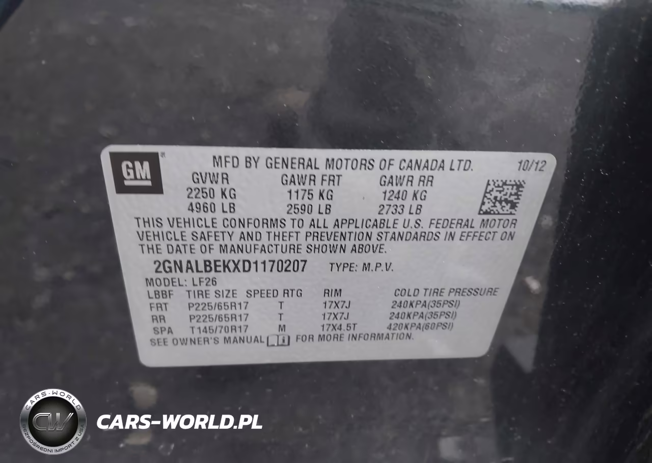 2013 Chevrolet Equinox Ls VIN:2GNALBEKXD1170207 - 9