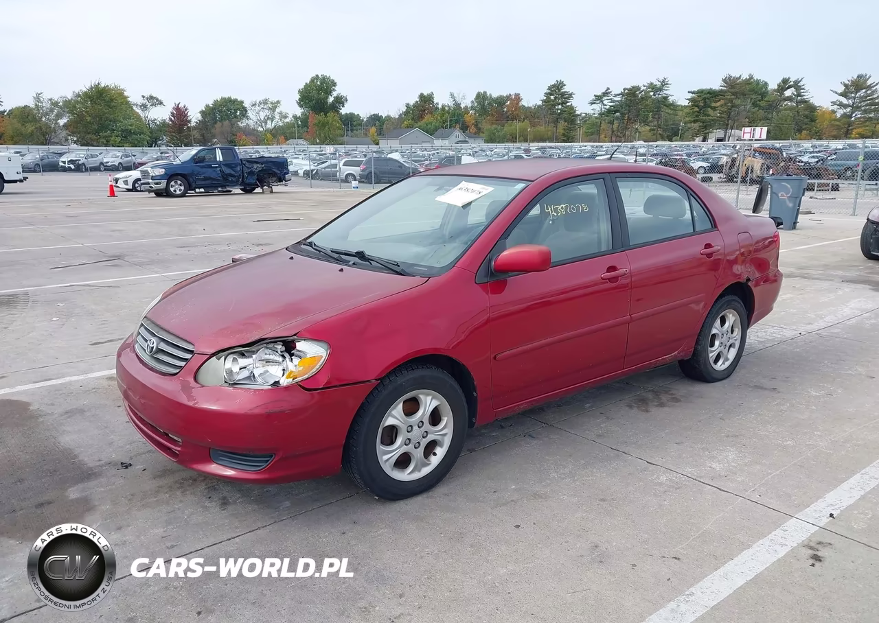 2004 Toyota Corolla Le VIN:1NXBR38E74Z246005 - 2