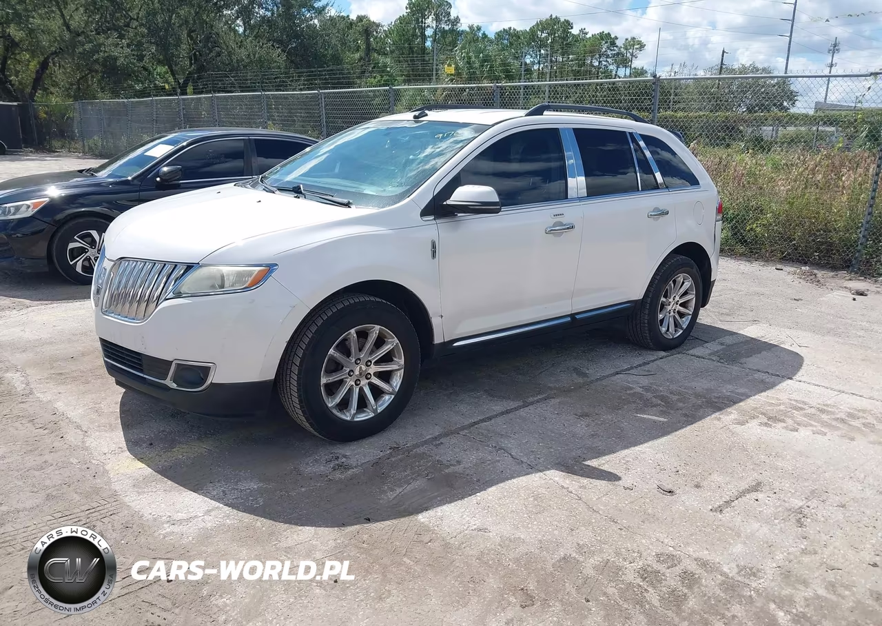 2013 Lincoln Mkx VIN:2LMDJ6JK0DBL32834 - 2