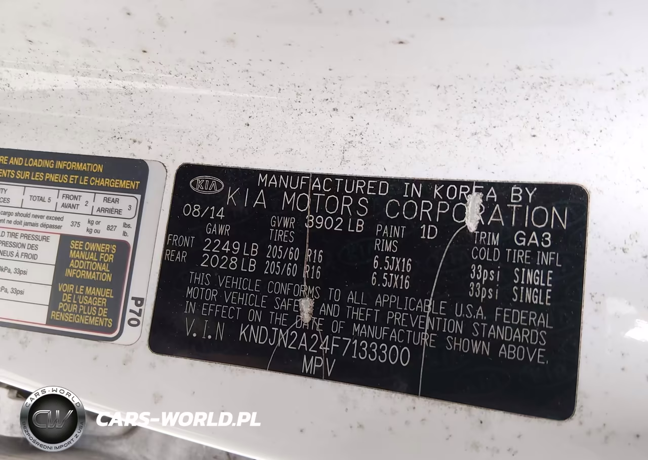 2015 Kia Soul VIN:KNDJN2A24F7133300 - 9