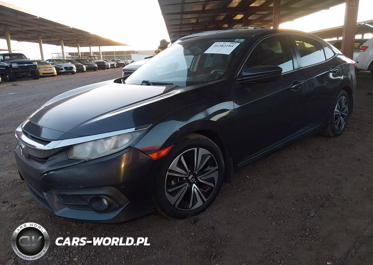 2016 Honda Civic Ex-L VIN:19XFC1F77GE009758 - 2