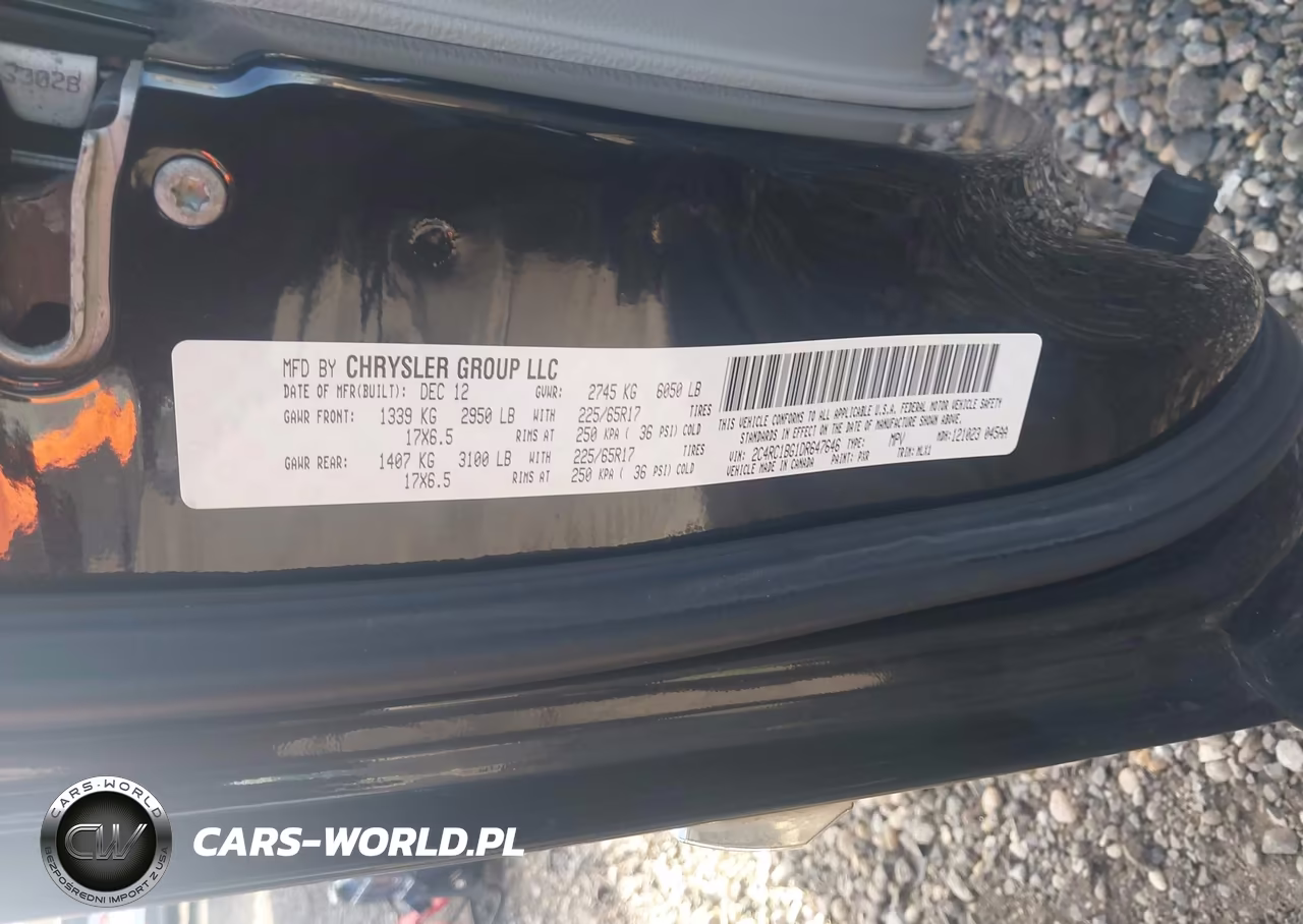 2013 Chrysler Town & Country Touring VIN:2C4RC1BG1DR647646 - 9