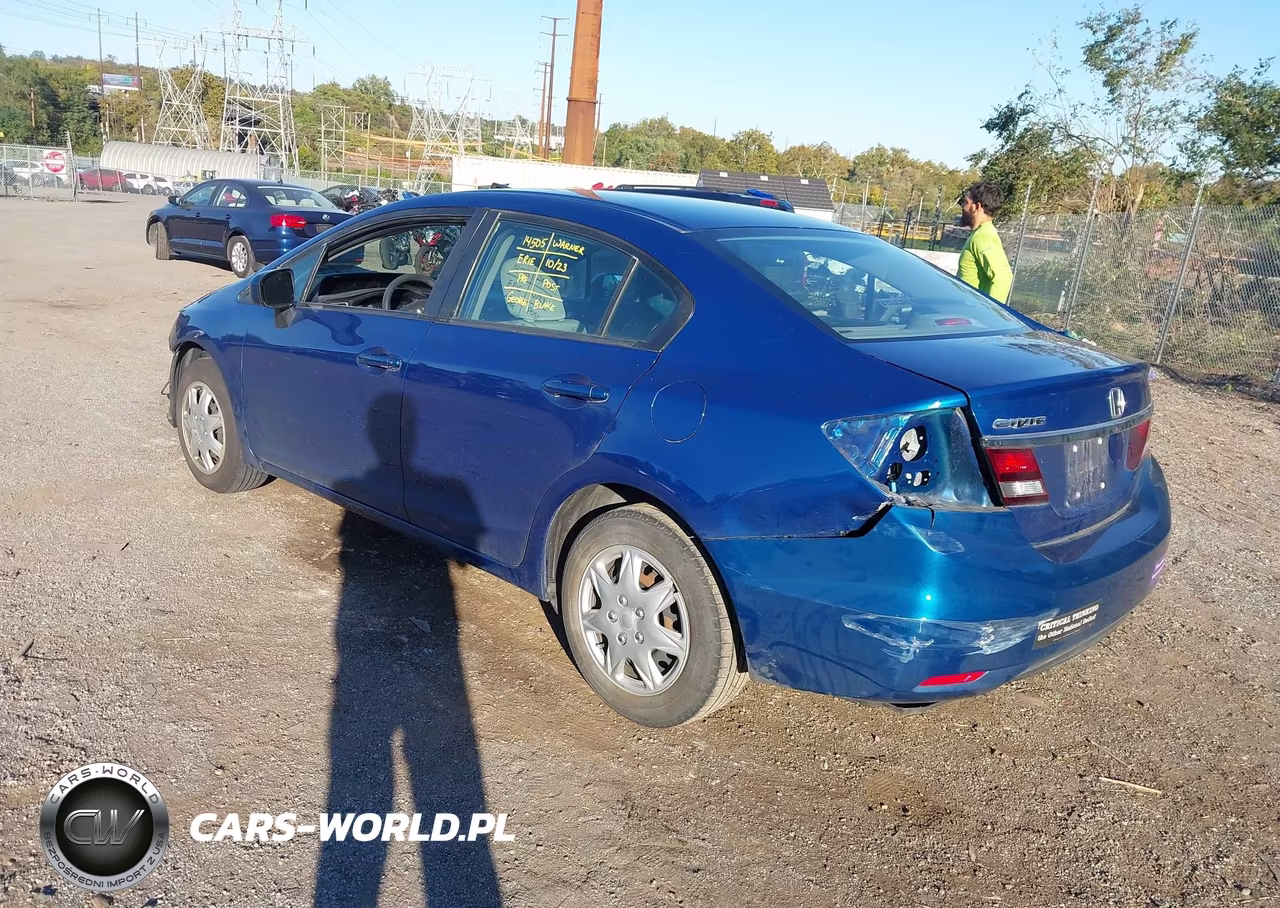 2015 Honda Civic Lx VIN:19XFB2F57FE259247 - 3