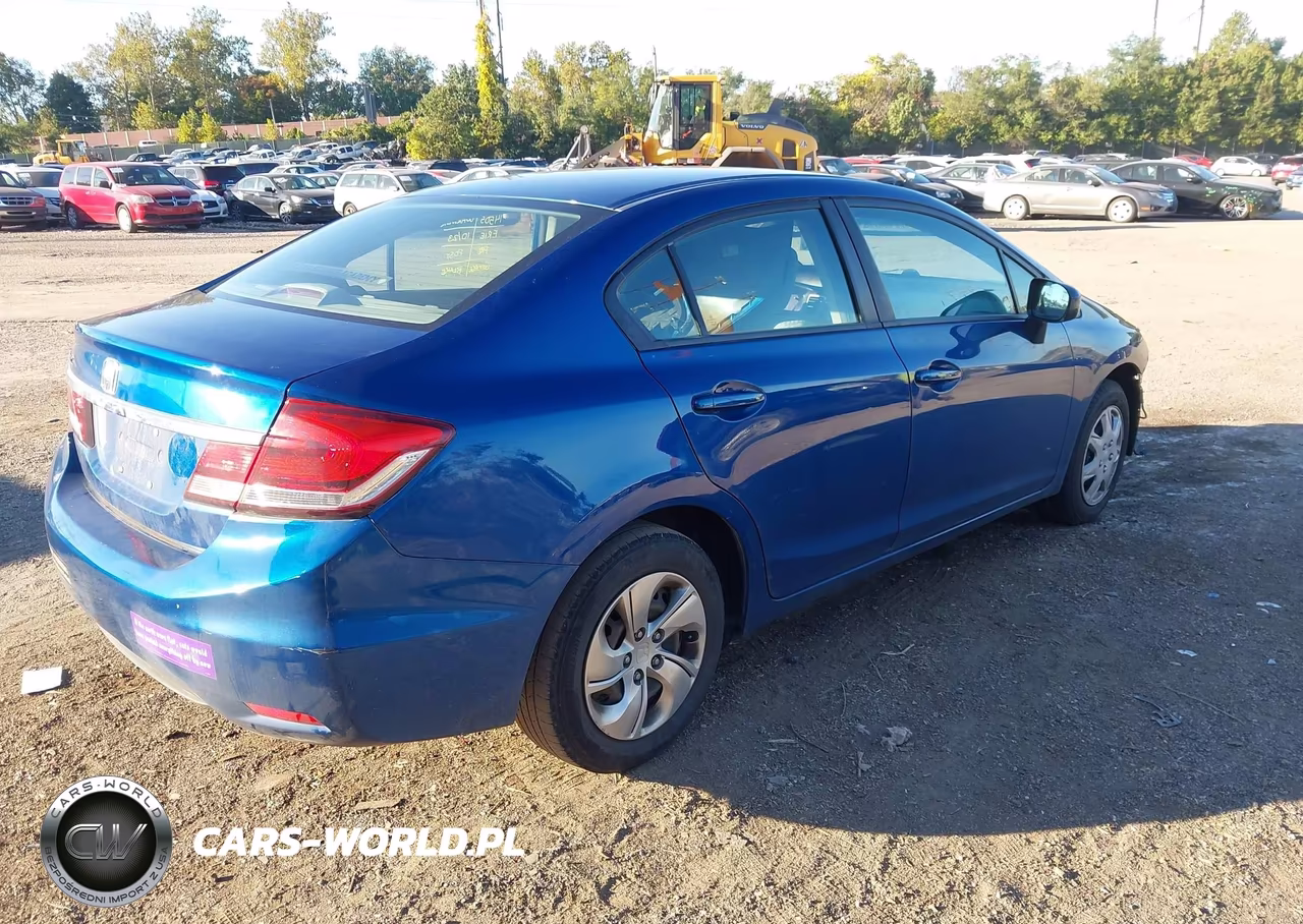 2015 Honda Civic Lx VIN:19XFB2F57FE259247 - 4