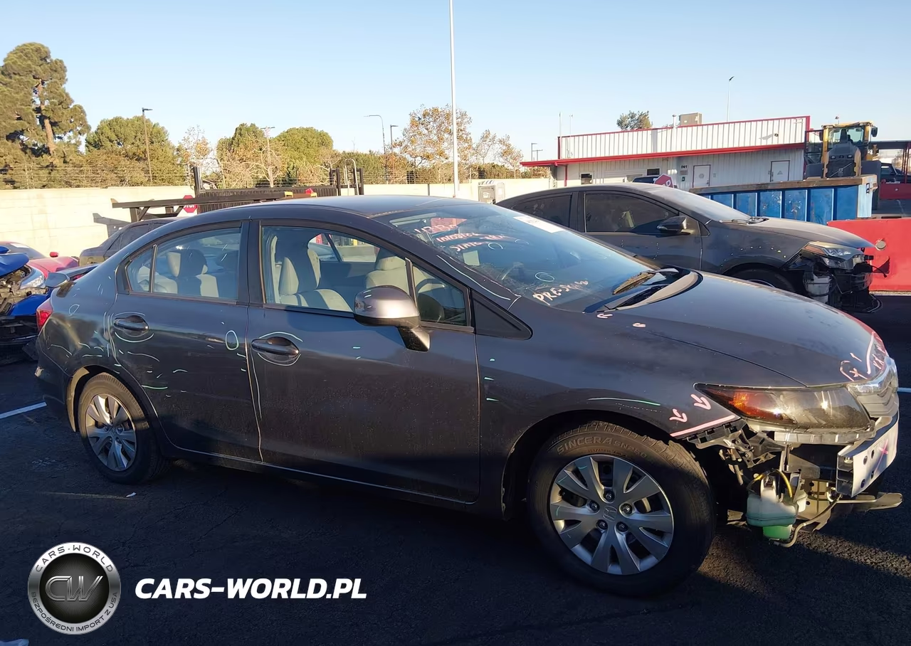 2012 Honda Civic Lx VIN:19XFB2F50CE345432 - 13