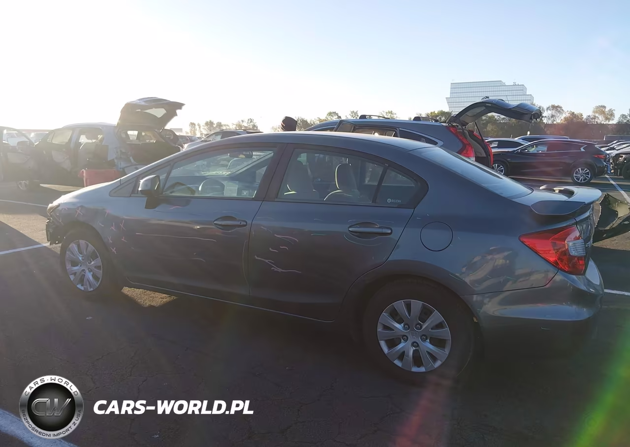 2012 Honda Civic Lx VIN:19XFB2F50CE345432 - 14