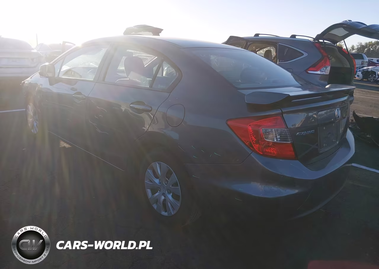 2012 Honda Civic Lx VIN:19XFB2F50CE345432 - 3