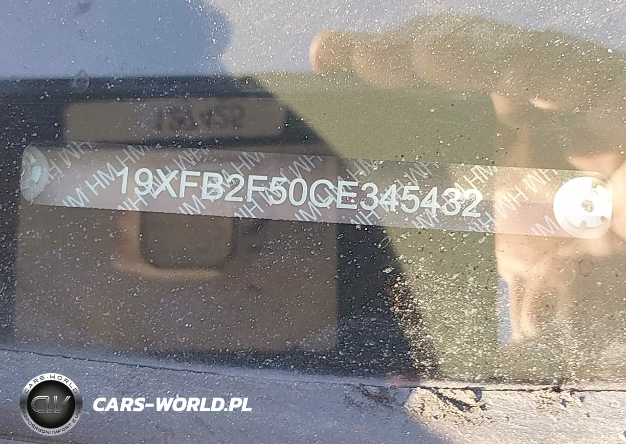 2012 Honda Civic Lx VIN:19XFB2F50CE345432 - 9
