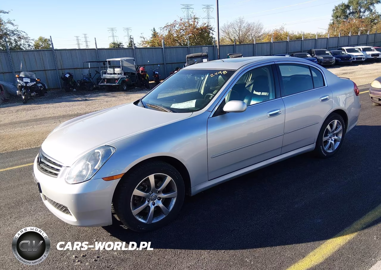 2006 Infiniti G35X VIN:JNKCV51F96M609215 - 2