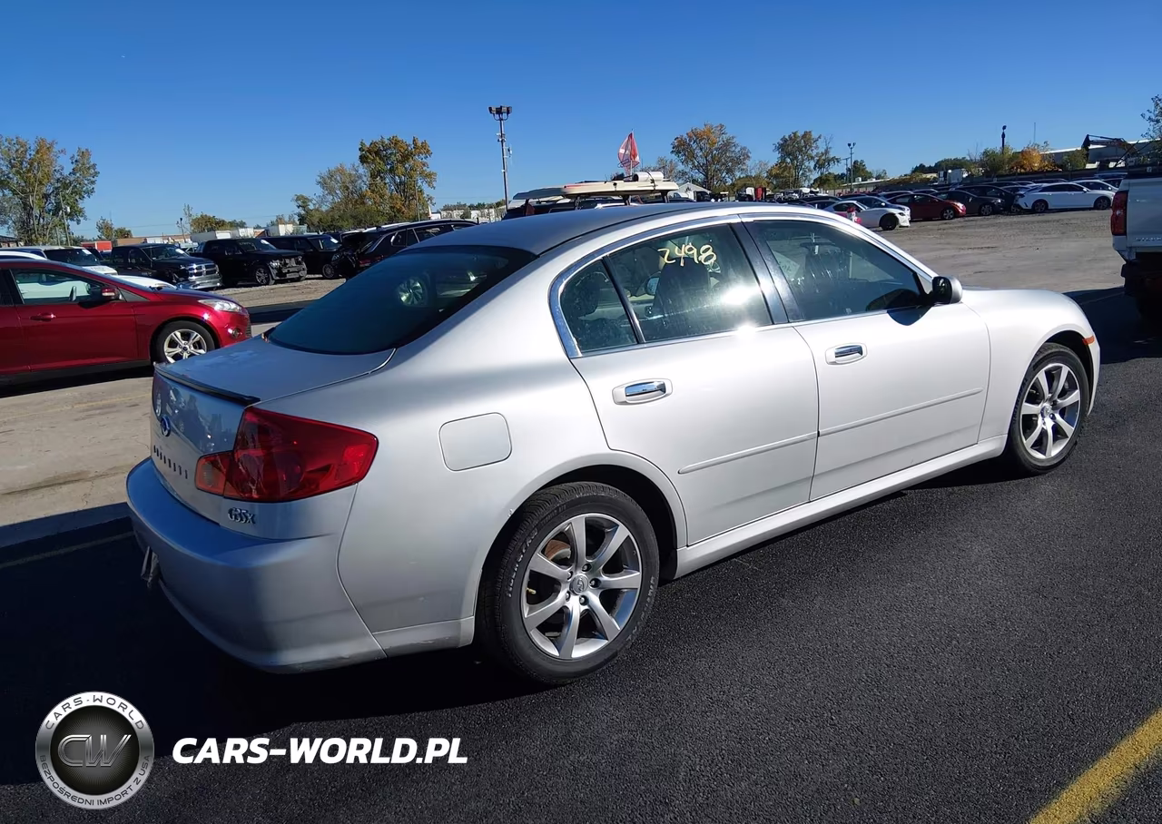 2006 Infiniti G35X VIN:JNKCV51F96M609215 - 4