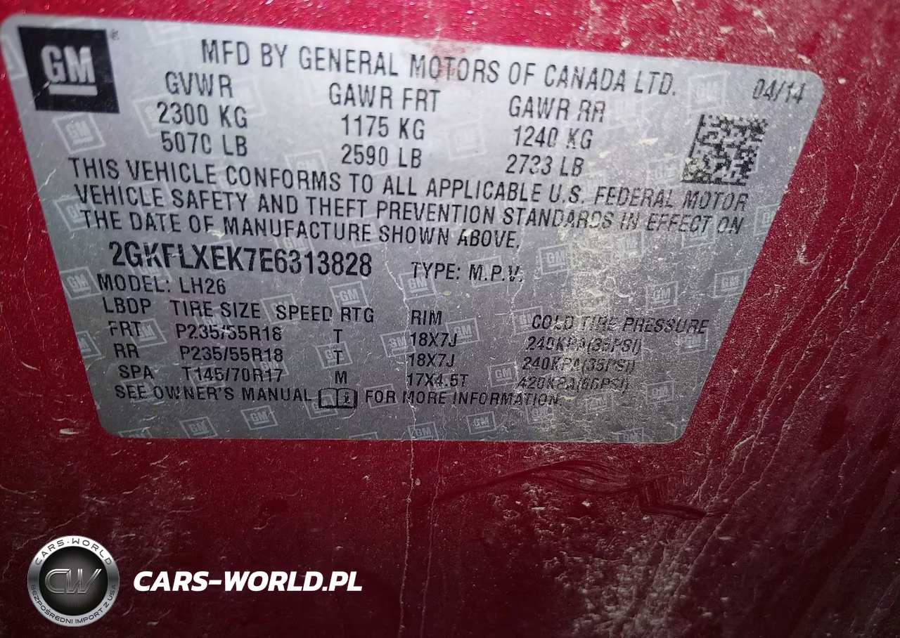 2014 GMC Terrain Slt-1 VIN:2GKFLXEK7E6313828 - 9