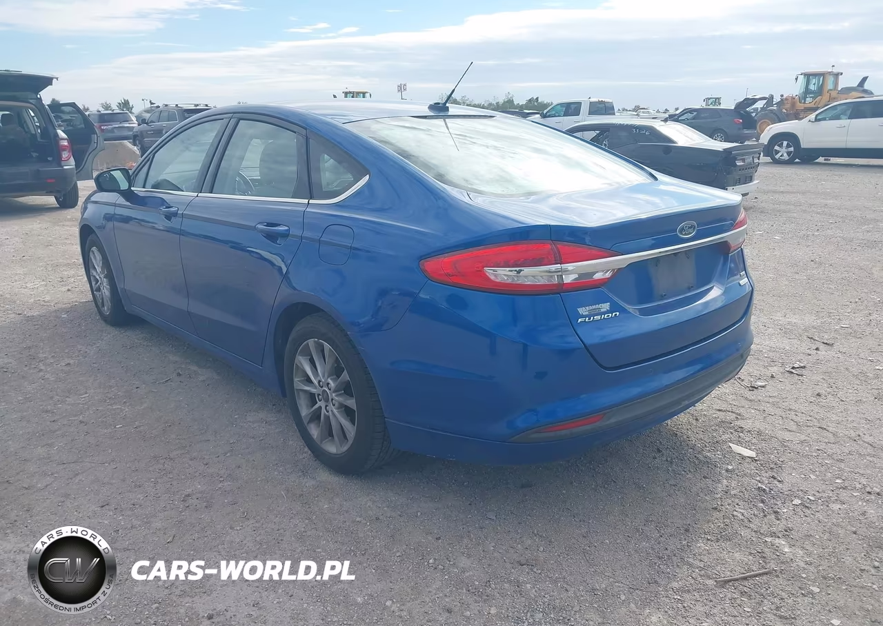 2017 Ford Fusion Se VIN:3FA6P0HDXHR220714 - 3
