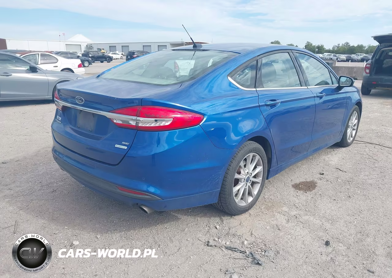 2017 Ford Fusion Se VIN:3FA6P0HDXHR220714 - 4