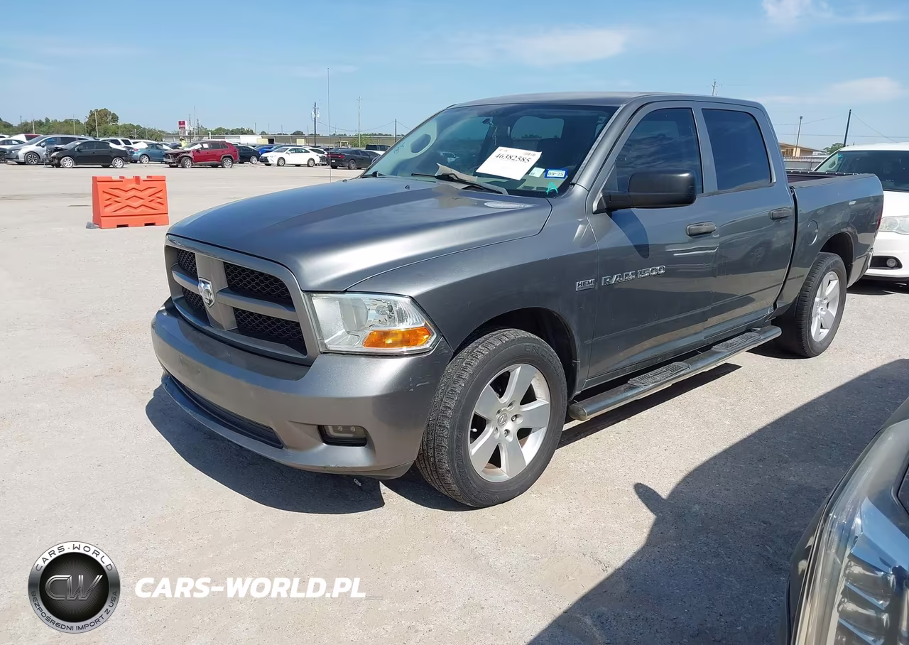 2012 Ram 1500 St VIN:1C6RD6KTXCS293959 - 2