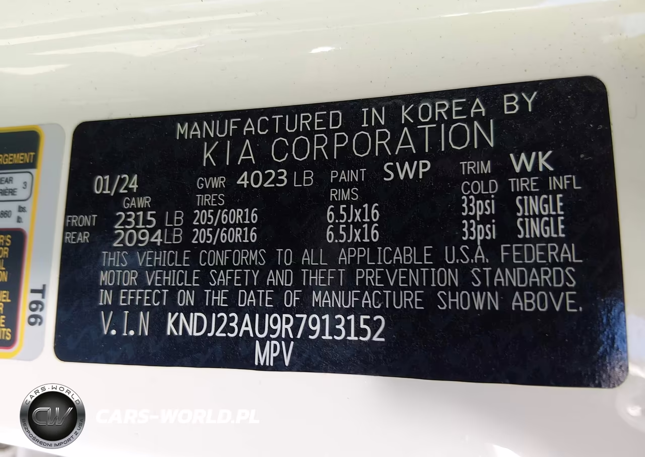 2024 Kia Soul Lx VIN:KNDJ23AU9R7913152 - 9