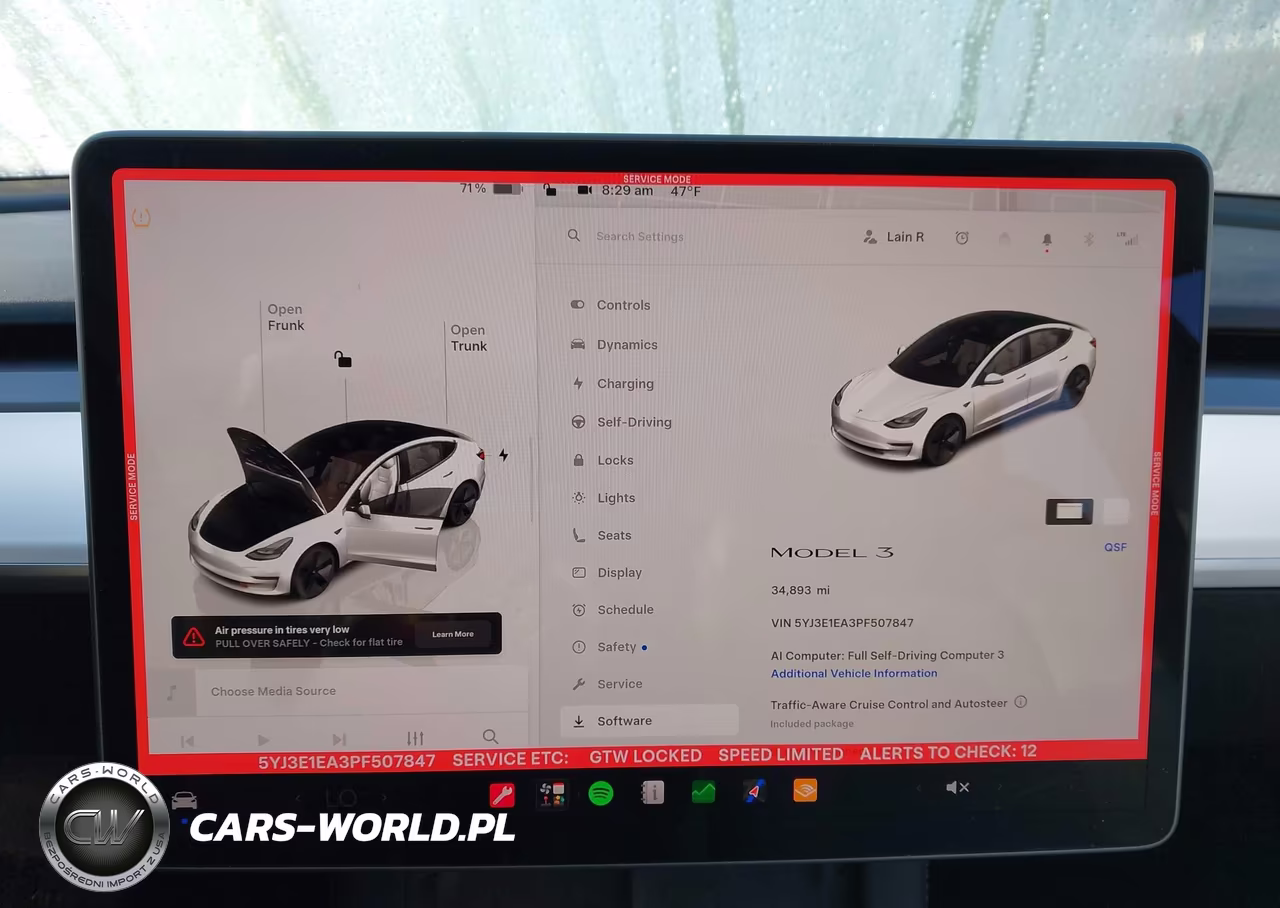 2023 Tesla Model 3 Rear-Wheel Drive VIN:5YJ3E1EA3PF507847 - 7
