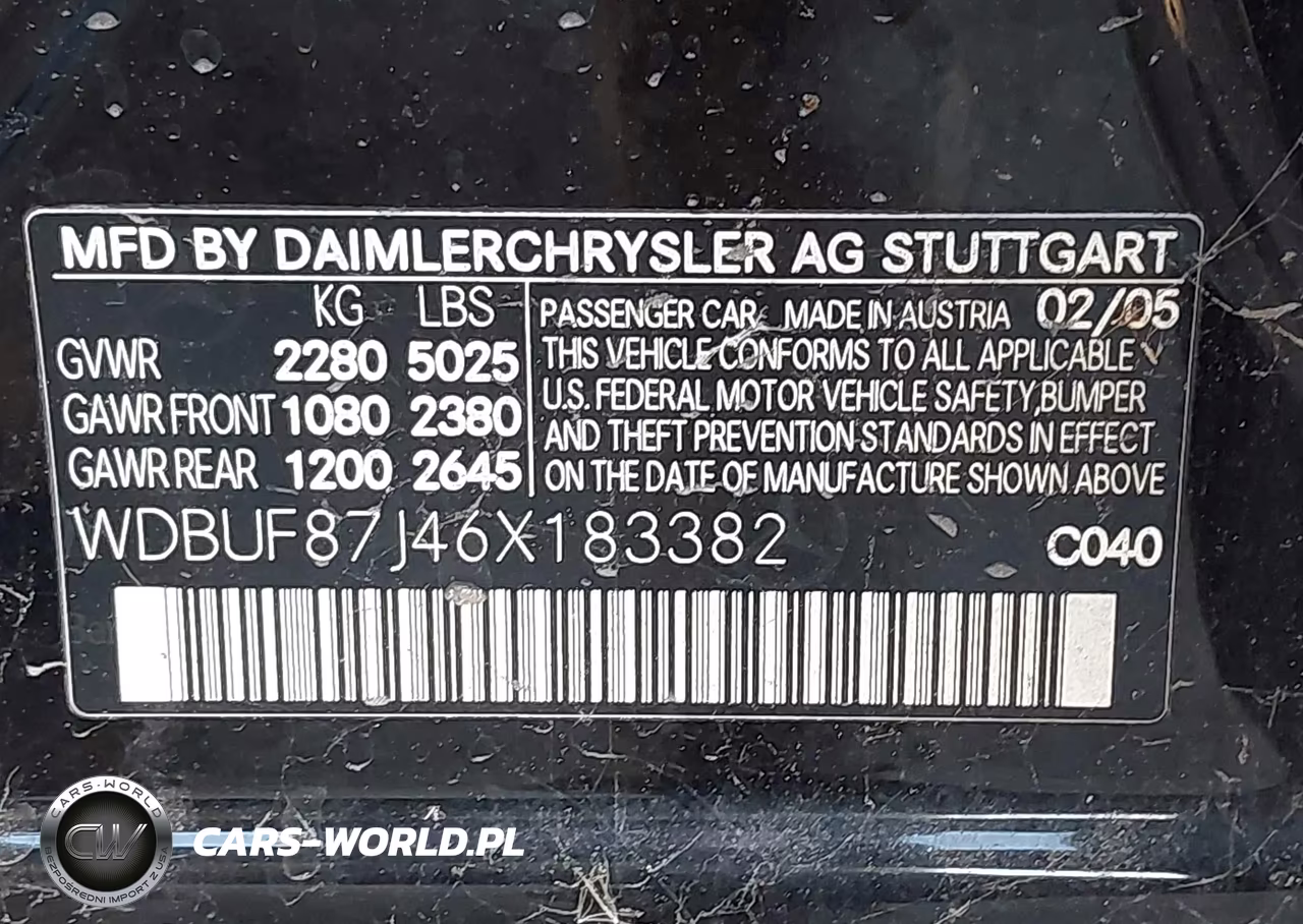 2006 Mercedes-Benz E 350 4Matic VIN:WDBUF87J46X183382 - 9