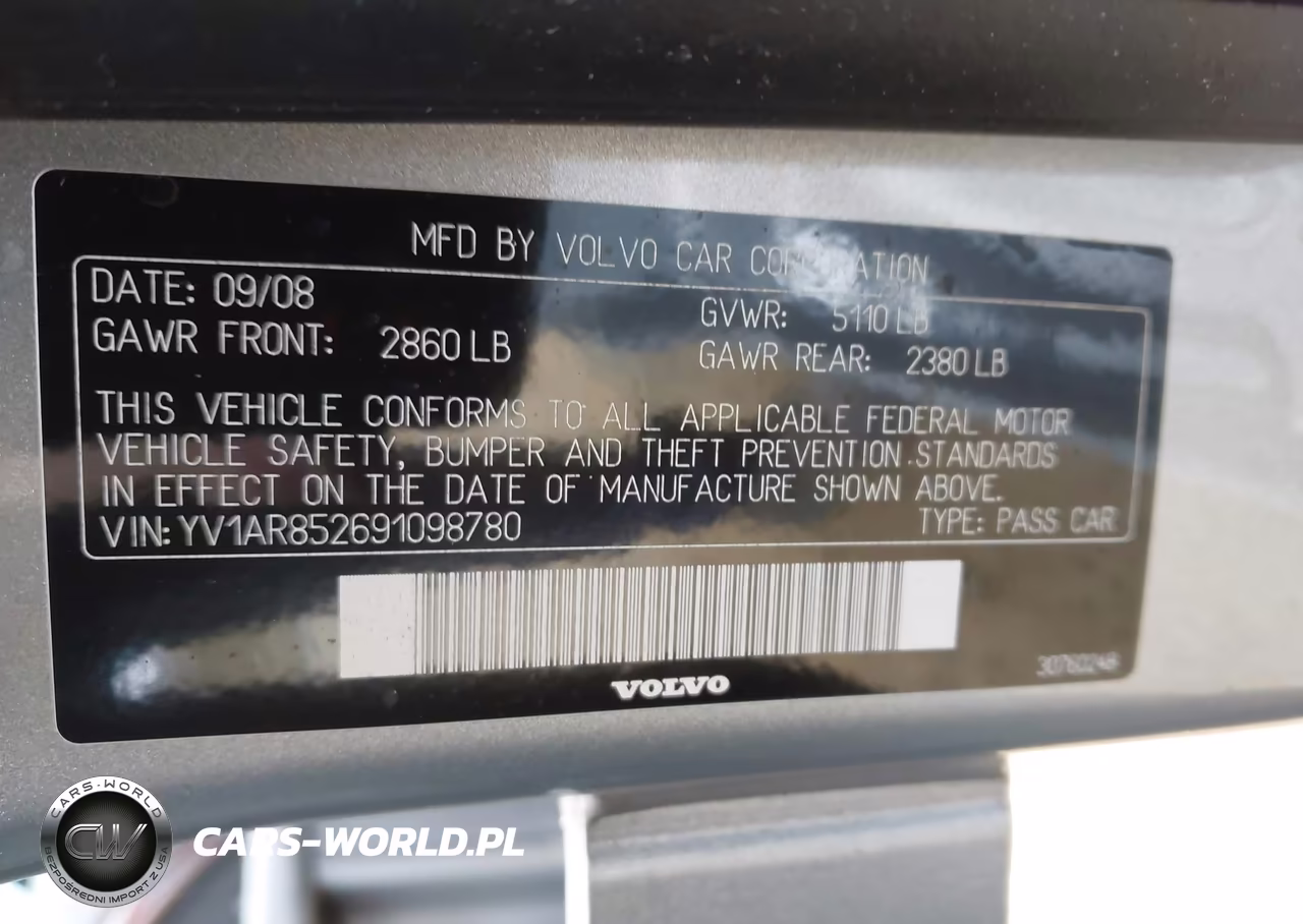 2009 Volvo S80 V8 VIN:YV1AR852691098780 - 9