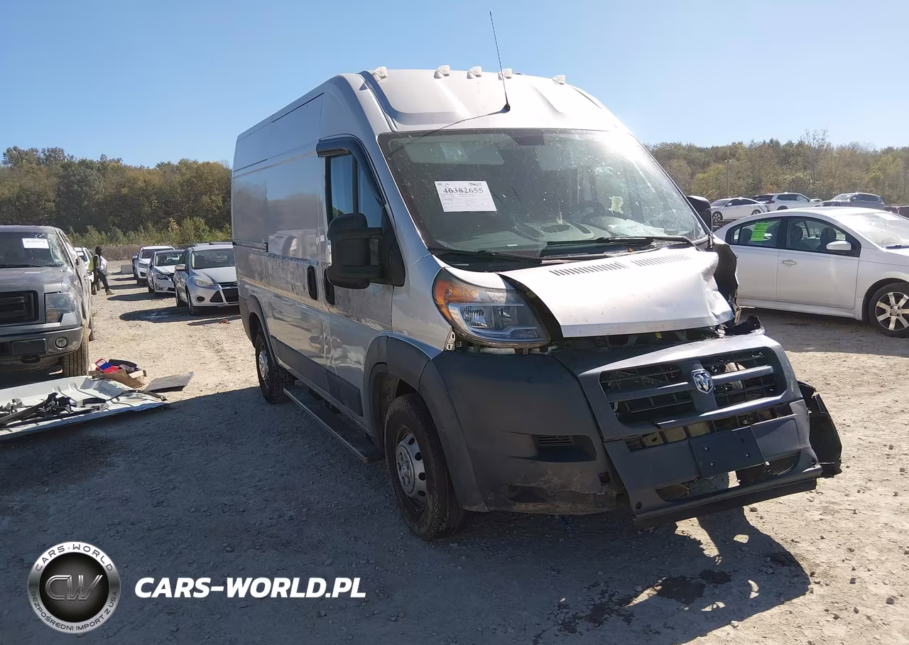 2017 Ram Promaster 2500 High Roof 136 Wb – zdjęcie 1 z 22
