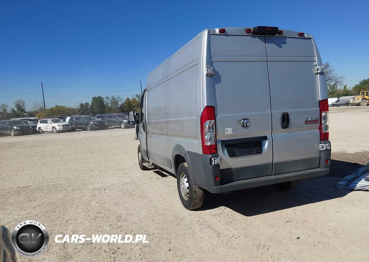 2017 Ram Promaster 2500 High Roof 136 Wb VIN:3C6TRVCG7HE514916 - 3