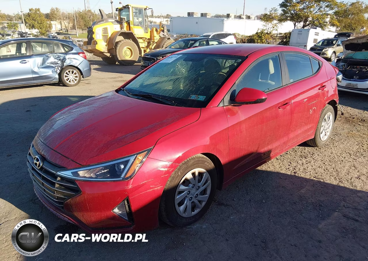 2019 Hyundai Elantra Se VIN:KMHD74LFXKU806519 - 2