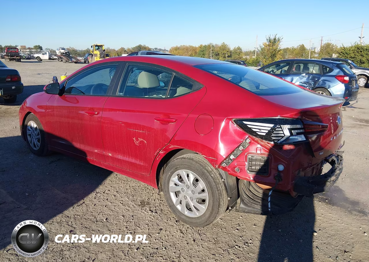 2019 Hyundai Elantra Se VIN:KMHD74LFXKU806519 - 3