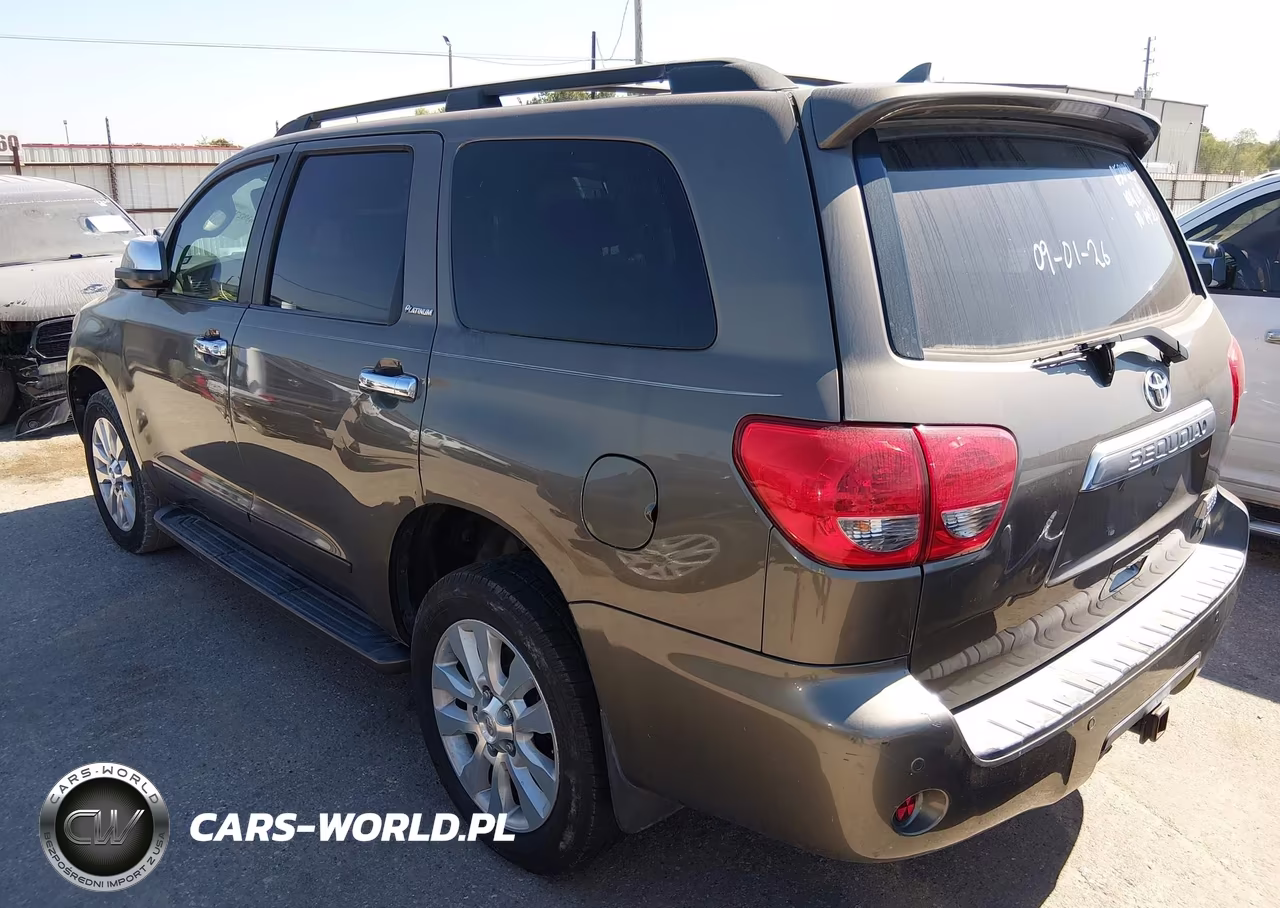 2011 Toyota Sequoia Platinum 5.7L V8 VIN:5TDDW5G13BS050418 - 3