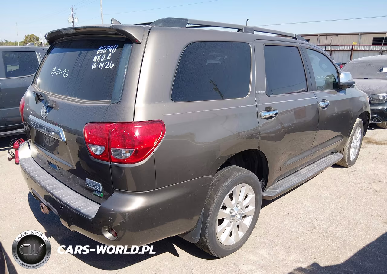 2011 Toyota Sequoia Platinum 5.7L V8 VIN:5TDDW5G13BS050418 - 4