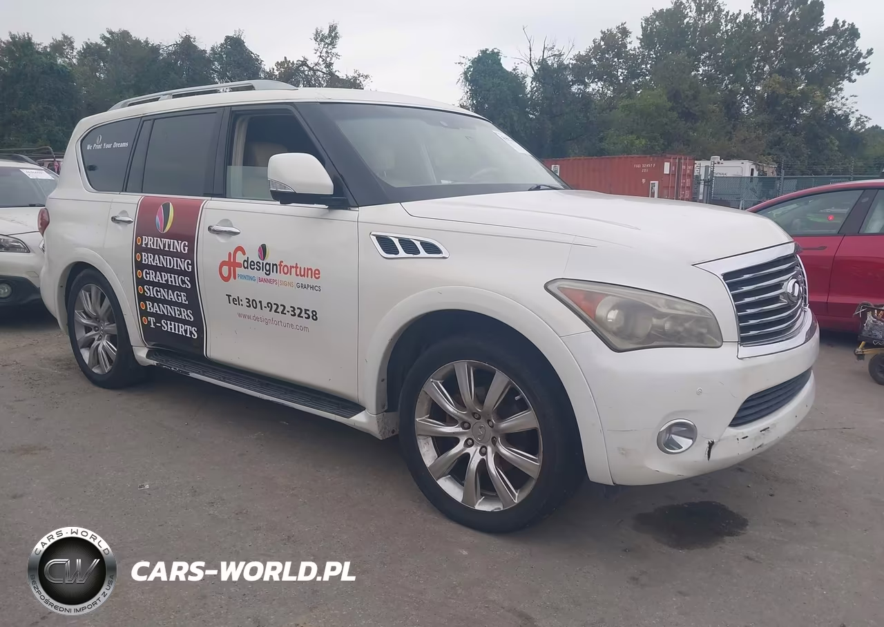 2012 Infiniti Qx56 VIN:JN8AZ2NC3C9316246 - 1