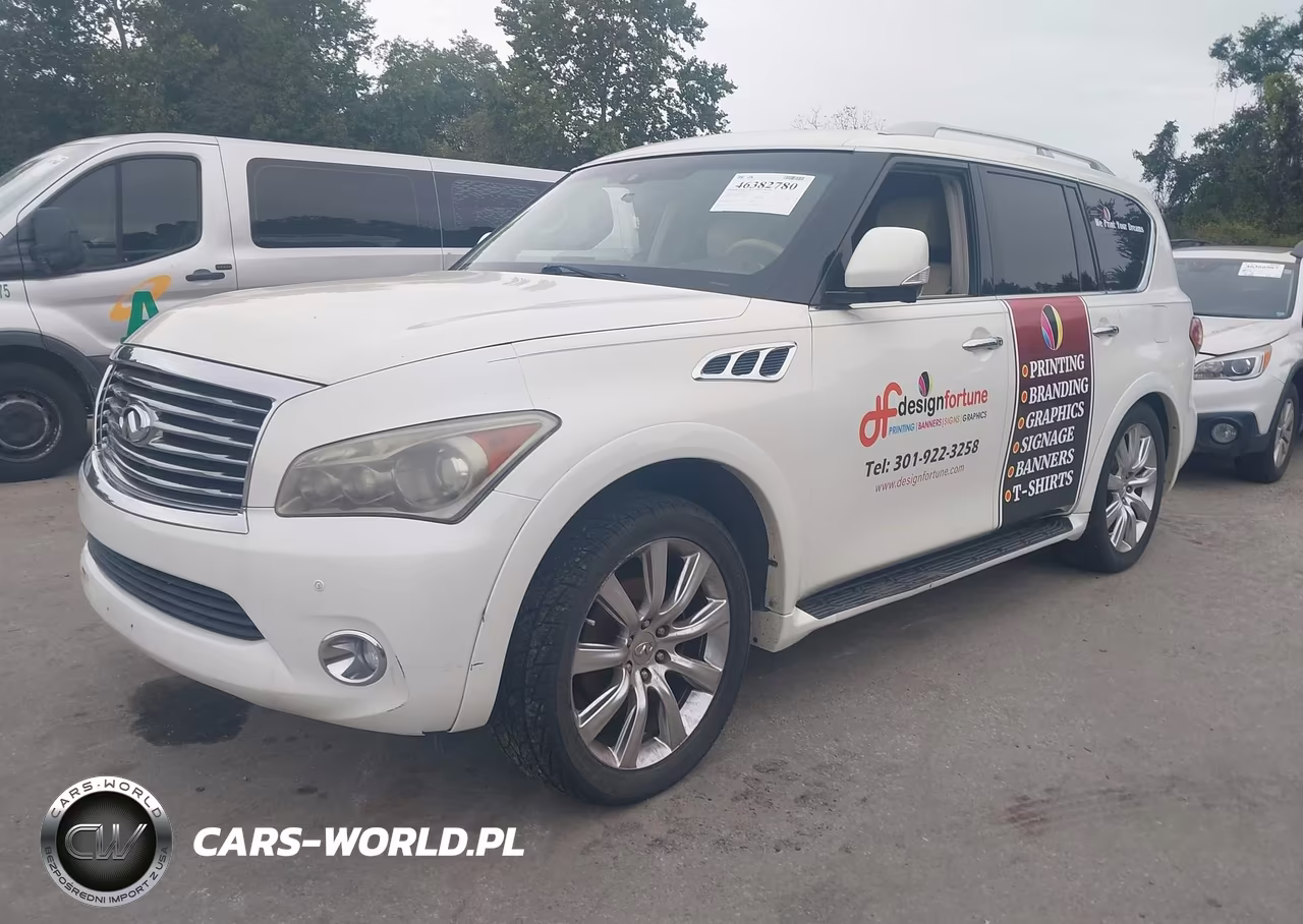 2012 Infiniti Qx56 VIN:JN8AZ2NC3C9316246 - 2