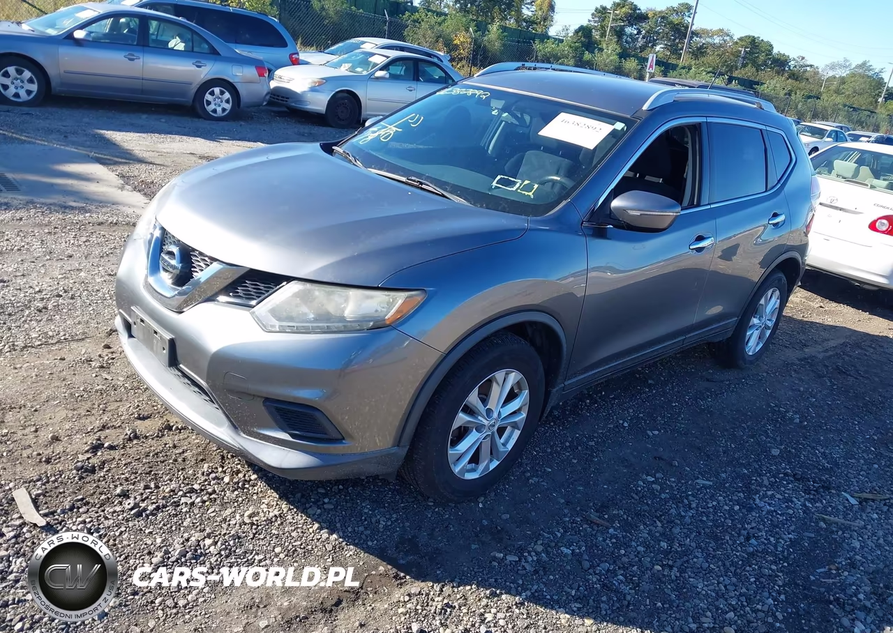 2015 Nissan Rogue Sv VIN:KNMAT2MV3FP516690 - 2