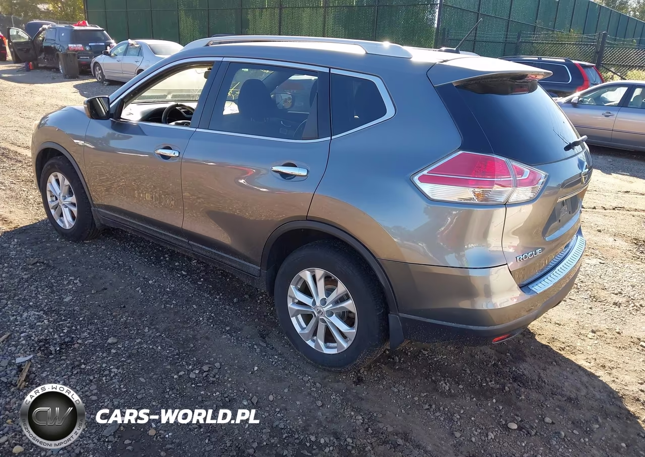 2015 Nissan Rogue Sv VIN:KNMAT2MV3FP516690 - 3