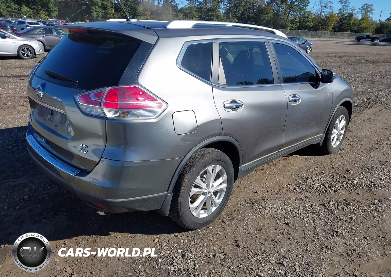 2015 Nissan Rogue Sv VIN:KNMAT2MV3FP516690 - 4