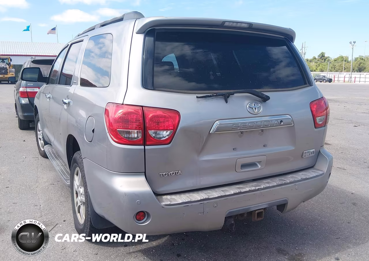 2008 Toyota Sequoia Limited 5.7L V8 VIN:5TDZY68A18S007337 - 3