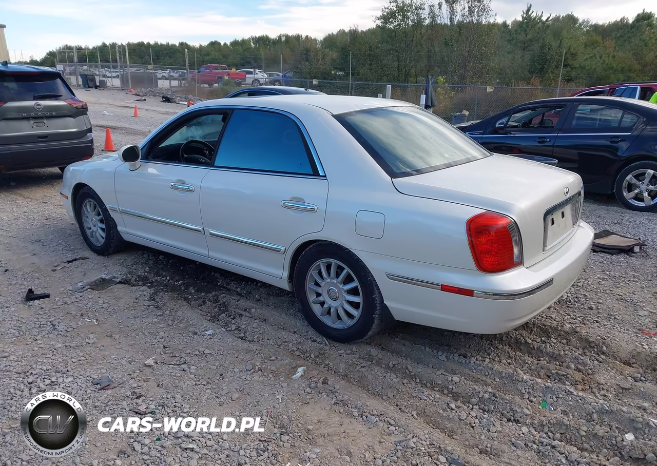 2004 Hyundai Xg350 L VIN:KMHFU45E04A331117 - 3