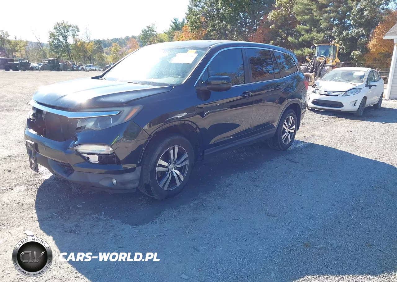 2017 Honda Pilot Ex-L VIN:5FNYF6H57HB005973 - 2