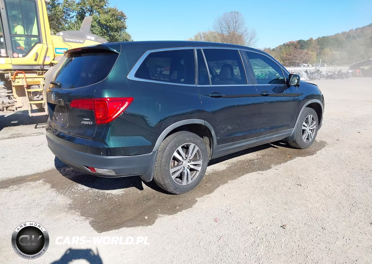 2017 Honda Pilot Ex-L VIN:5FNYF6H57HB005973 - 4