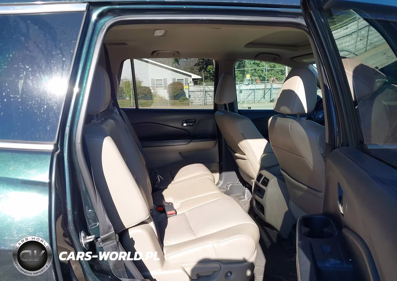 2017 Honda Pilot Ex-L VIN:5FNYF6H57HB005973 - 8