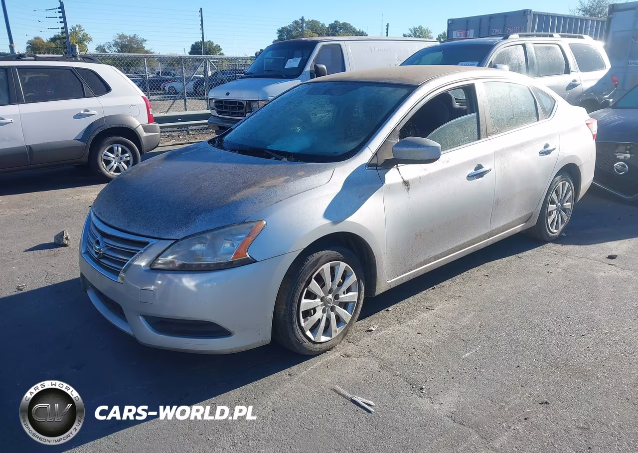 2014 Nissan Sentra Fe+ S-Fe+ Sv-S-Sl-Sr-Sv VIN:3N1AB7AP6EL658597 - 2
