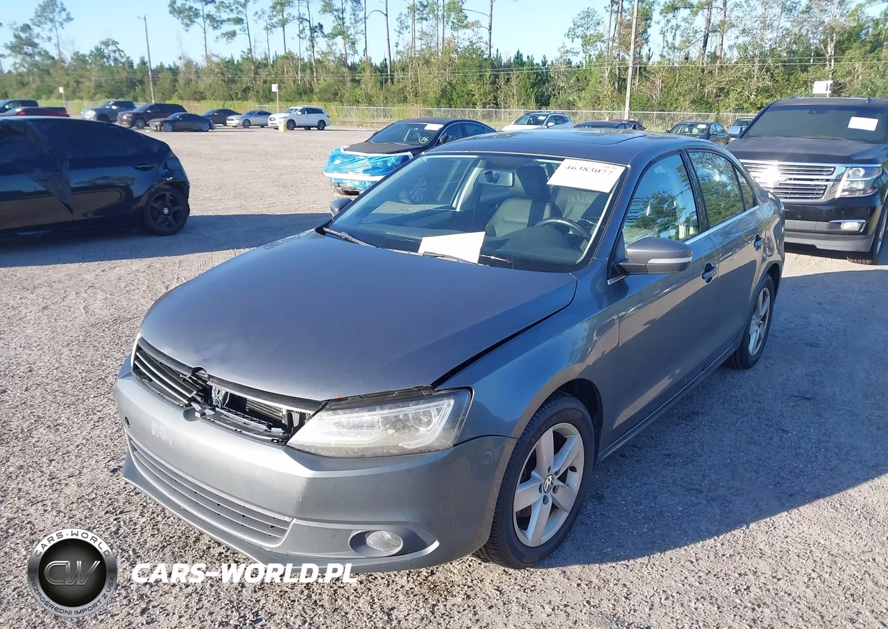 2012 Volkswagen Jetta 2.0L Tdi VIN:3VWLL7AJ5CM385185 - 2