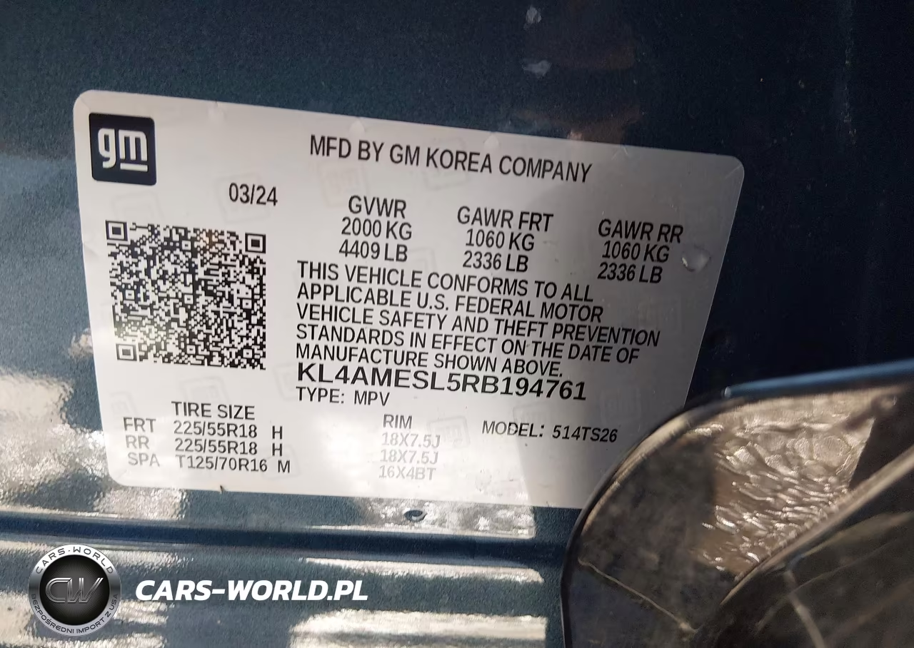 2024 Buick Encore Gx Sport Touring Awd VIN:KL4AMESL5RB194761 - 9