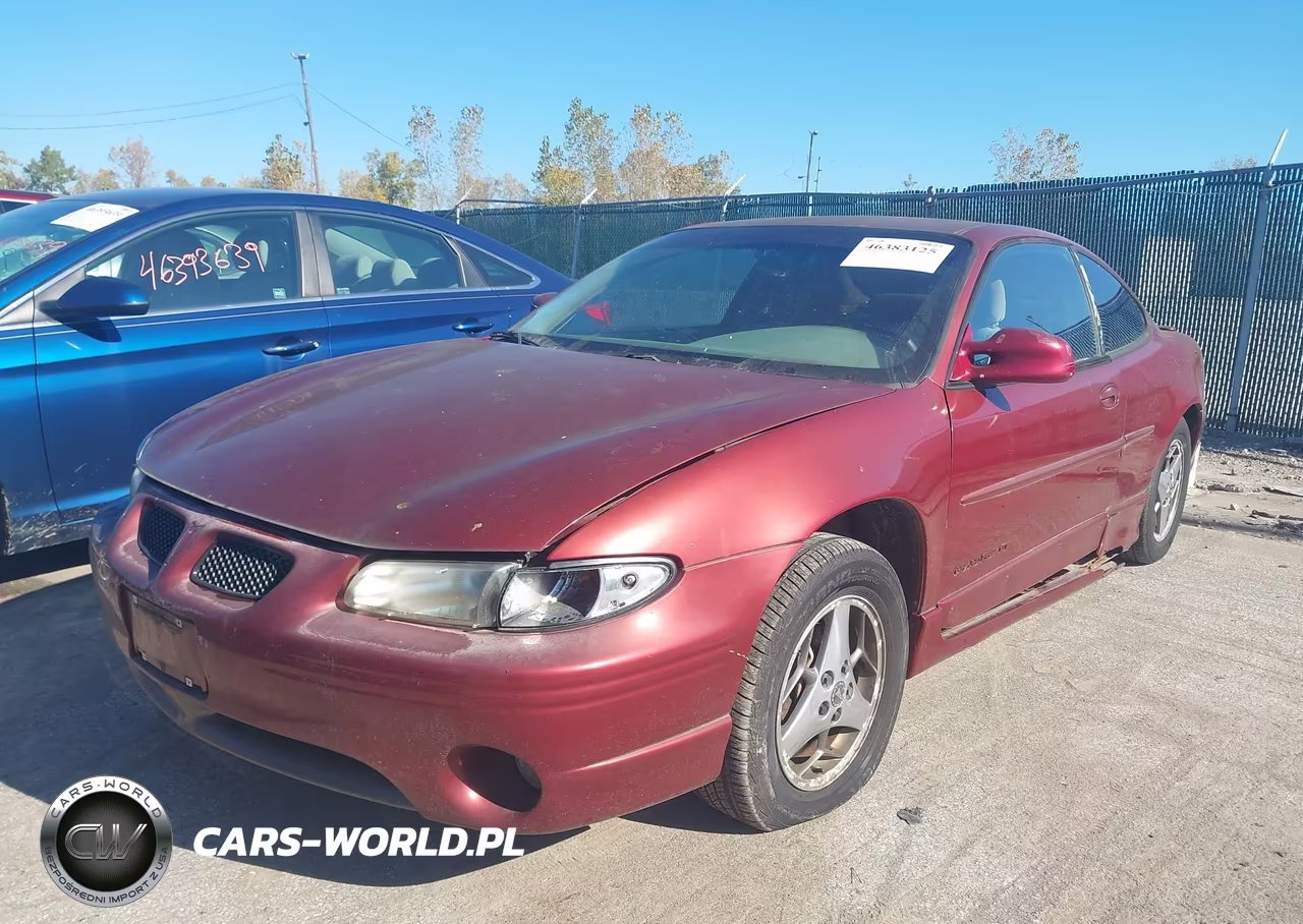 2002 Pontiac Grand Prix Gt VIN:1G2WP12K12F186646 - 2