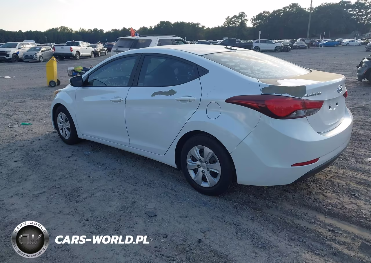 2016 Hyundai Elantra Se VIN:5NPDH4AE6GH690653 - 3