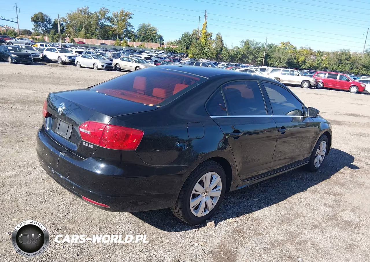 2013 Volkswagen Jetta 2.5L Se VIN:3VWDX7AJ4DM404948 - 4