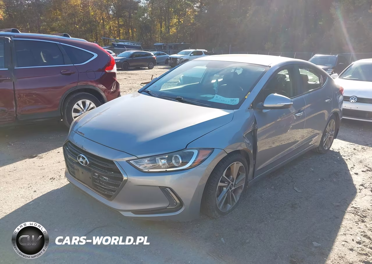 2017 Hyundai Elantra Limited VIN:5NPD84LF3HH120908 - 2